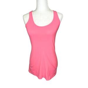 Lululemon Pink Racerback Hip Length Tank